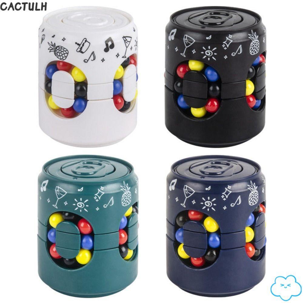 Bóng Xoay CACTULH, Nhựa Ngón Tay Gyro Soda Có Thể Fidget Đồ Chơi, Xoay Bóng Ngón Tay Spinner Gyro