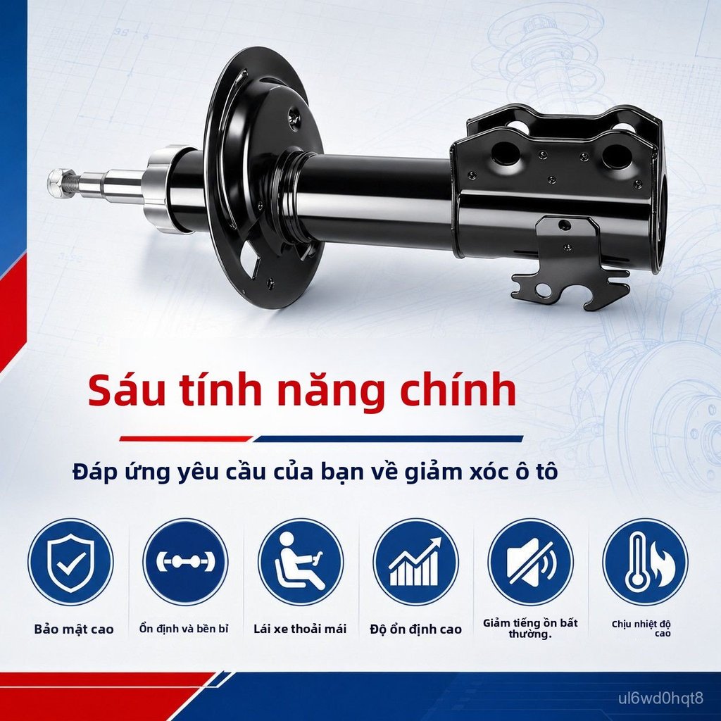 Phuộc nhún giảm xóc trước sau cho Lexus GS250 GS300 NX200 NX300h chính hãng bền bỉ