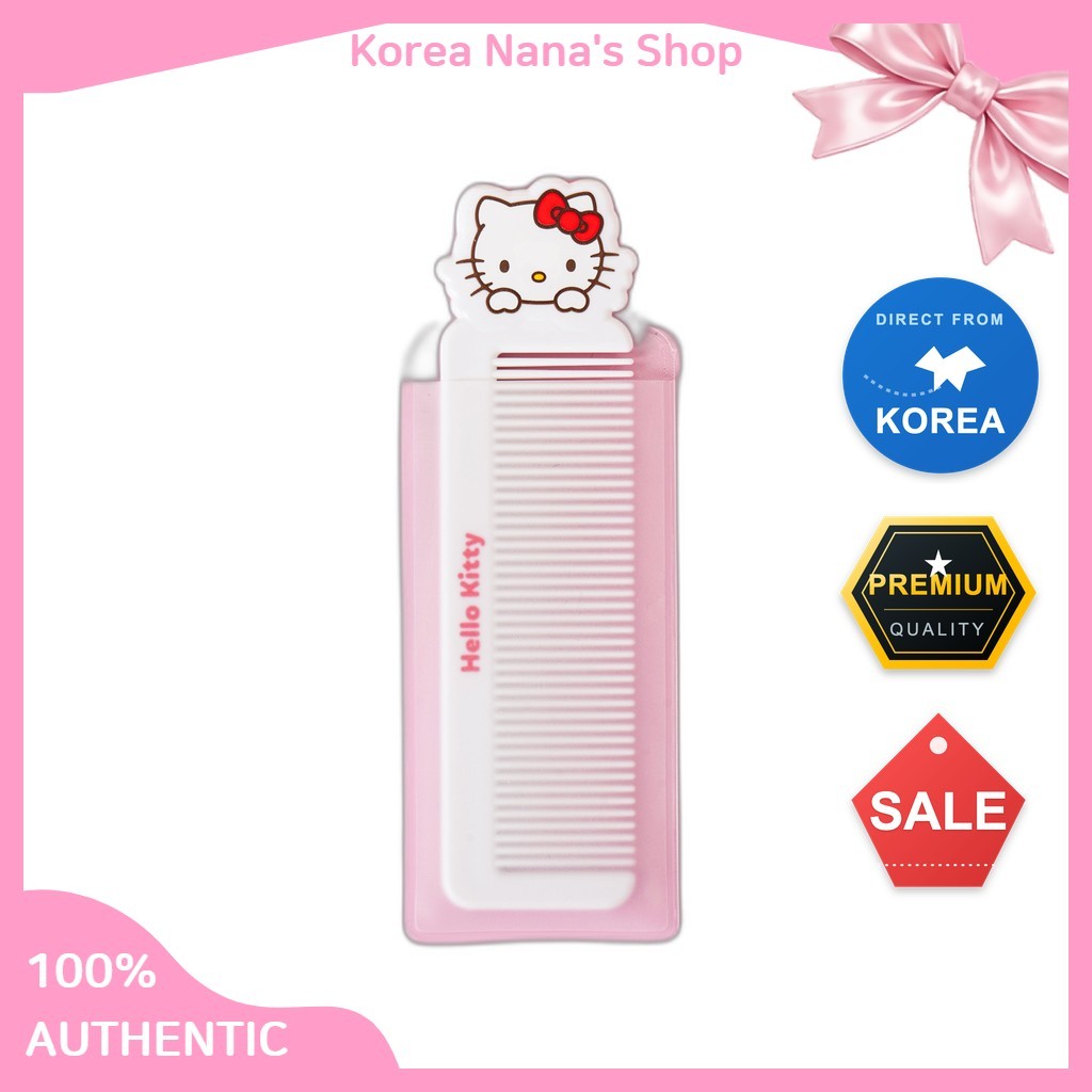 [daiso] Lược chải tóc Hello Kitty, 1 chiếc / Thiết kế Hello Kitty / Sản xuất tại Hàn Quốc / Chính hã