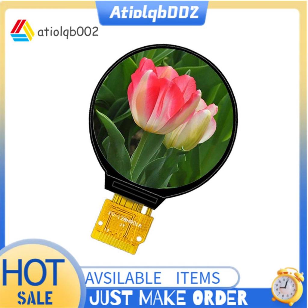 1 Chiếc 1.28 Inch IPS Màn Hình LCD Đen PCB HD Ips LCD GC9A01 Trình Điều Khiển