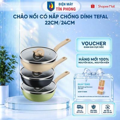 Chảo nồi có nắp chống dính đa năng Tefal One Pick Pot Pan 3 trong 1 Size 22cm/24cm - Hỏa tốc 2h HCM