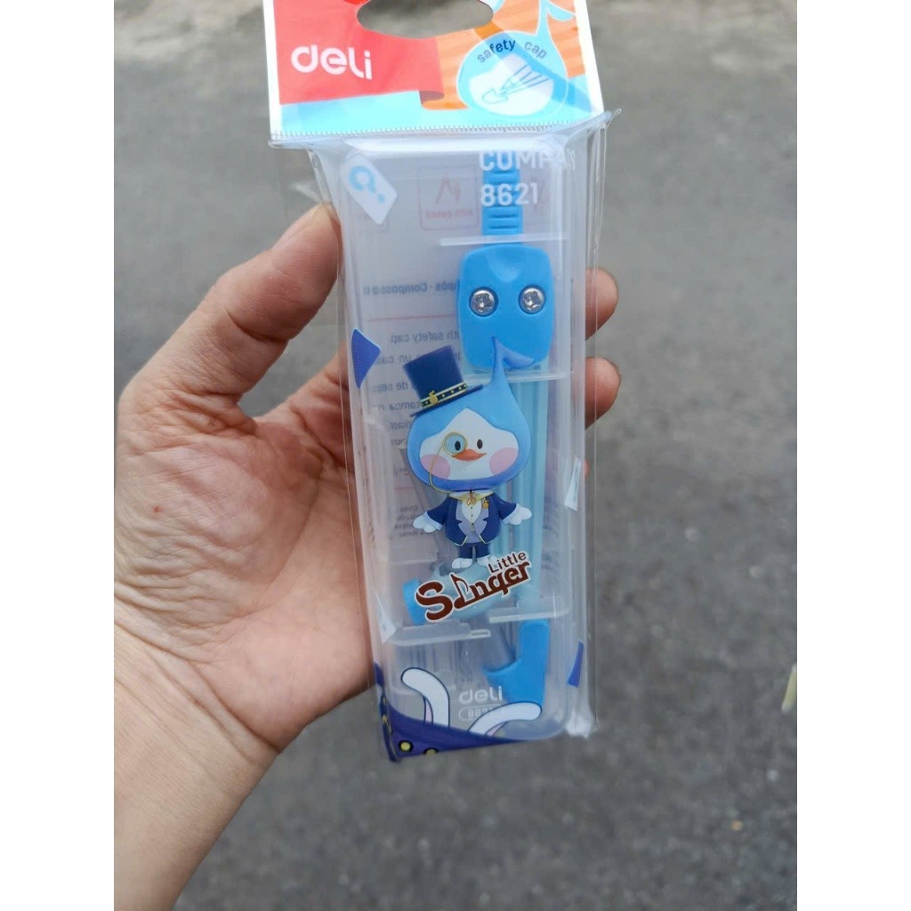 Compa học sinh-compa kim loại 8620 DELI | [Minh Hiền Bookstore]