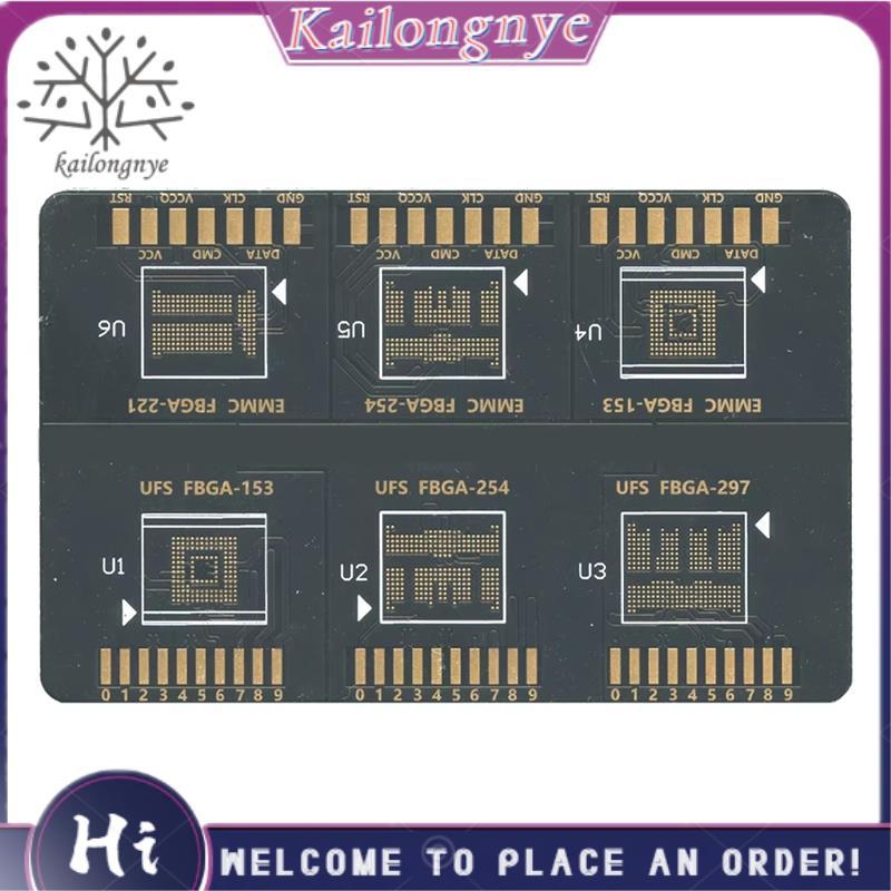 Flash 64 BGA & Flash 64 FBGA ISP EMMC UFS Ban Cho F64 Lite Ultra Box- FBGA 153 254 221 / 153 254 297