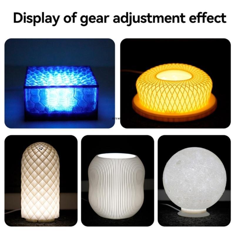 Bộ đèn máy in 3D phù hợp MG Làm nổi bật truyền thống LED Bedlight Risk Buyer Dễ dàng lắp đặt và tăng