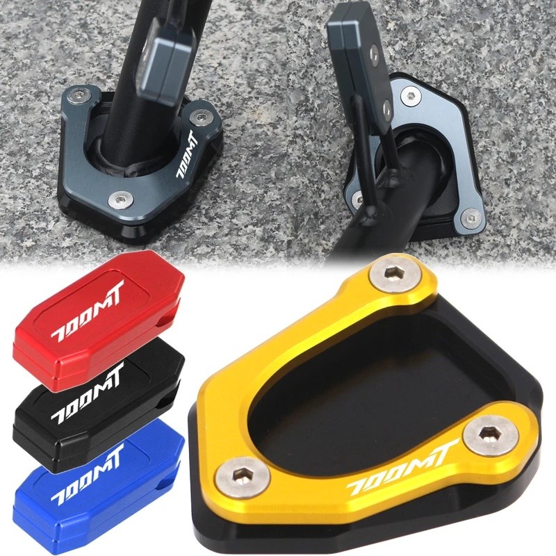 Chân Đế CNC Chân Nối Dài Miếng Lót Cho CFMOTO 700MT MT700 CF 700 MT 2024 2025 Xe Máy Bên Đứng Hỗ Trợ