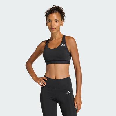 adidas Gym & Training Áo Bra Tập Luyện Nâng Đỡ Vừa Optime Essentials Nữ Đen JN6892