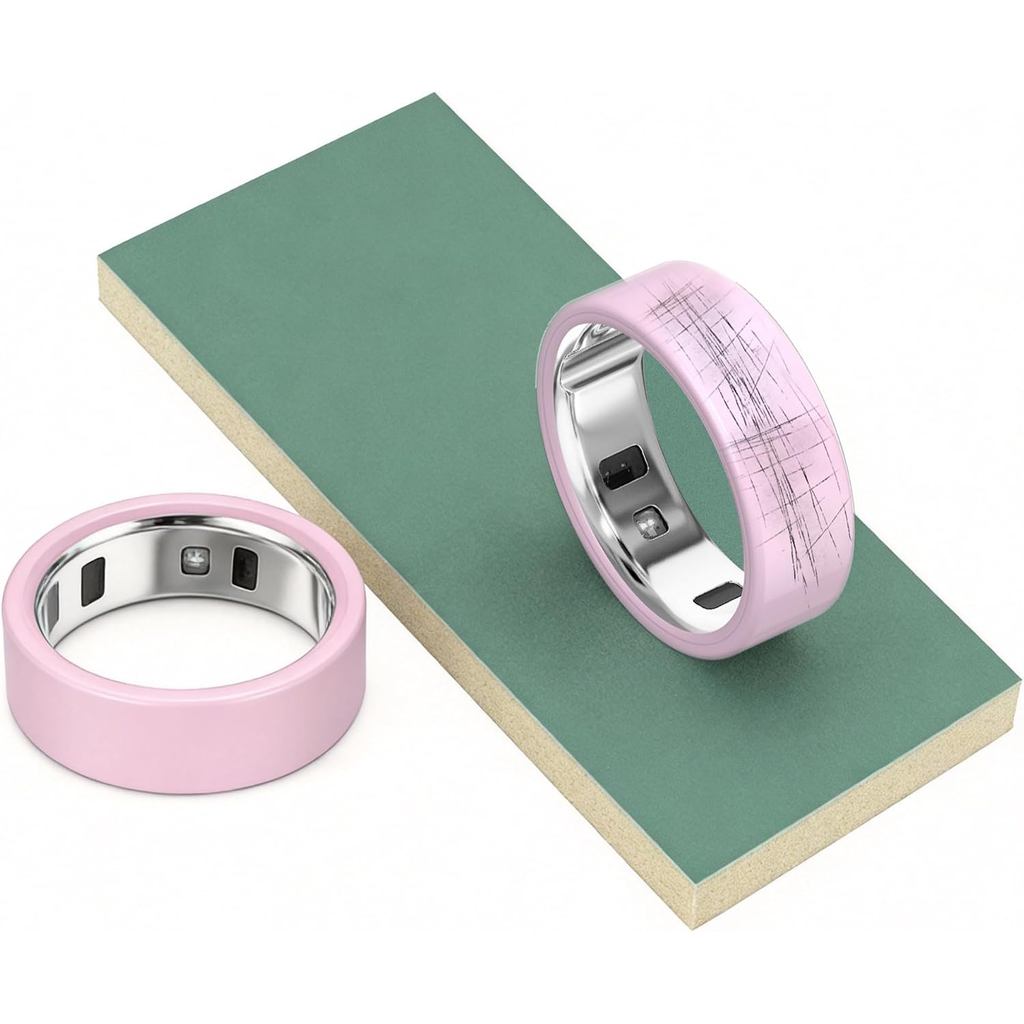 YWXTW 2 Gói Miếng Đánh Bóng Cho Oura Ring 4 Gốm Sứ, [Tẩy Trầy Xước] [Làm Mới Bề Mặt], Đánh Bóng Và S