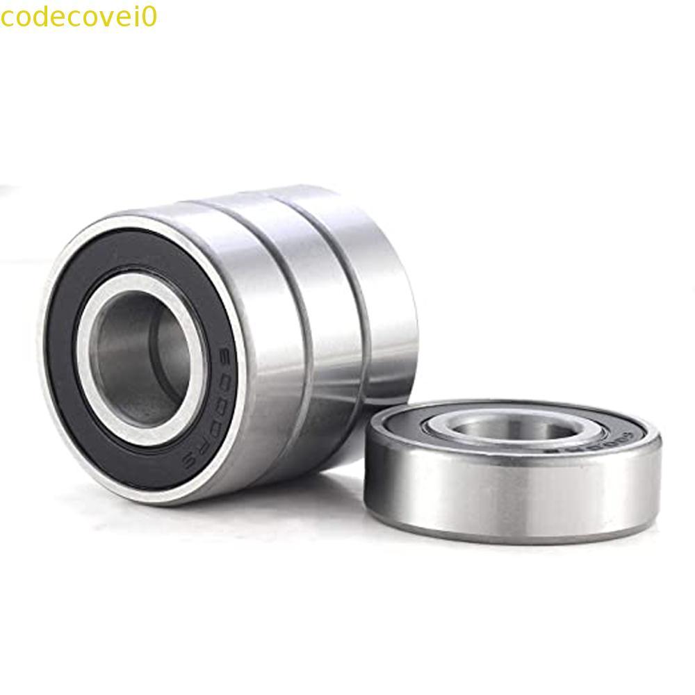 Vòng bi CODECOVEI Niêm phong cao su Chất lượng cao 6000RS Phụ kiện xe đạp Rãnh sâu Vòng bi thu nhỏ 6