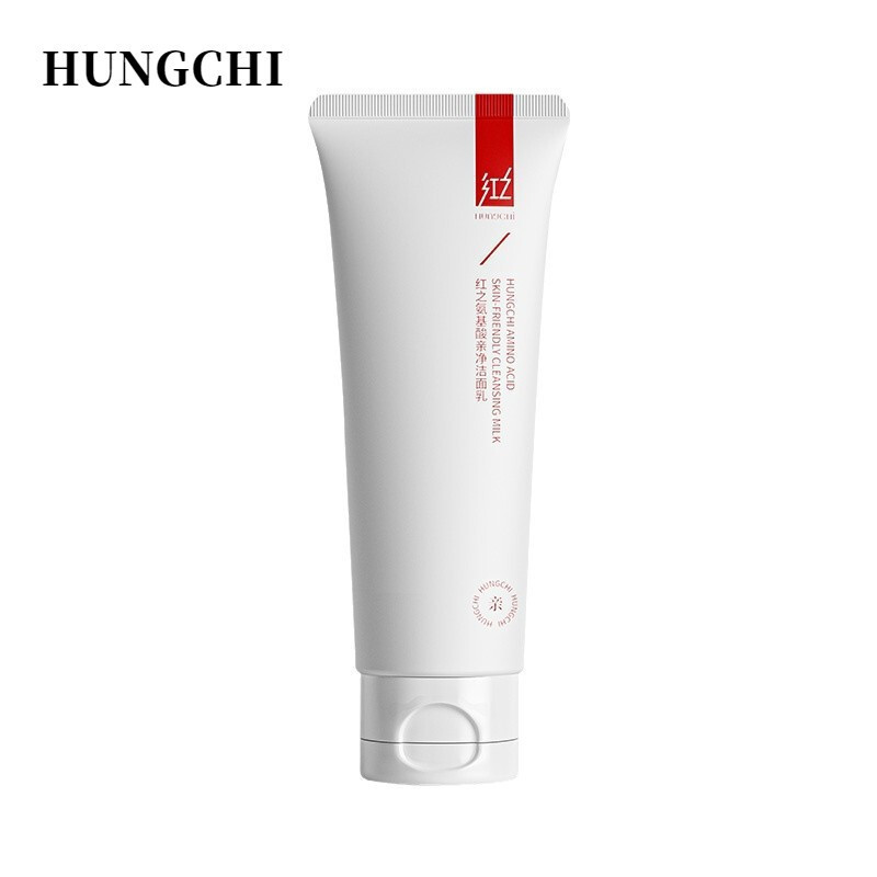 Sữa dưỡng da mặt HUNGCHI Axit amin Pro Làm sạch da mặt Dầu kiểm soát sữa mặt dành cho nam và nữ Sinh