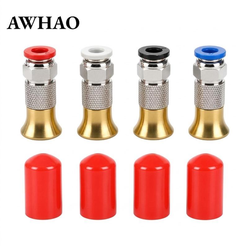 4 Miếng PC4-M6 Lắp Độ Cứng Cao PC4-M6 Phụ Kiện Đầu Nối Khí Nén Chống Oxy Hóa Phụ Kiện Nhanh Lâu Dài
