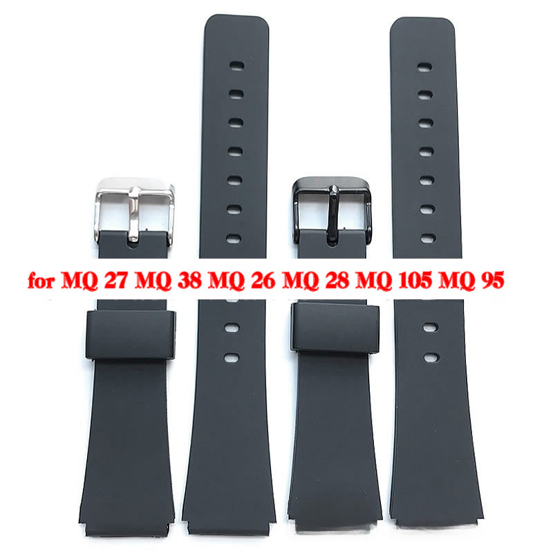Dây đeo đồng hồ thay thế 18MM cho MQ 27 MQ 38 MQ 26 MQ 28 MQ 105 MQ 95 Dây đeo nhựa Nam Nữ phổ thông