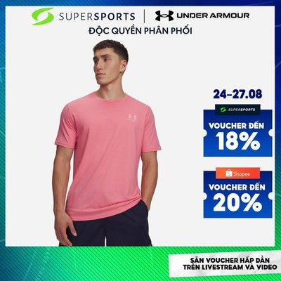 Áo Thun Nam Under Armour Left Chest Logo Short Sleeve - 1326799-604