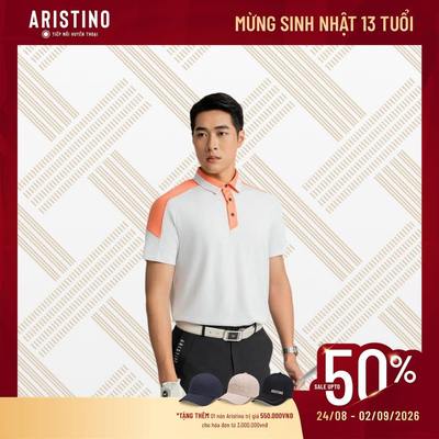 Áo Polo Nam Ngắn Tay Anti UV Aristino Golf APSG69AZ
