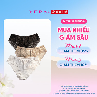 Quần lót bikini nữ Vera ren - V0722