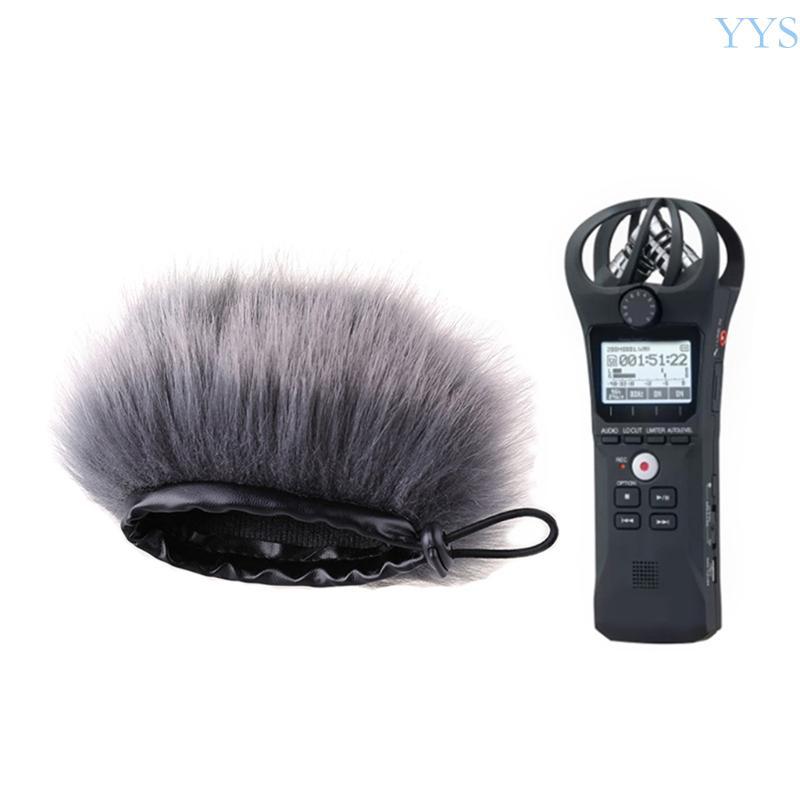 YYS 1 Gói Micro Ngoài Trời Lông Kính Chắn Gió Cho Zoom H1N Máy Ghi Tiện Dụng