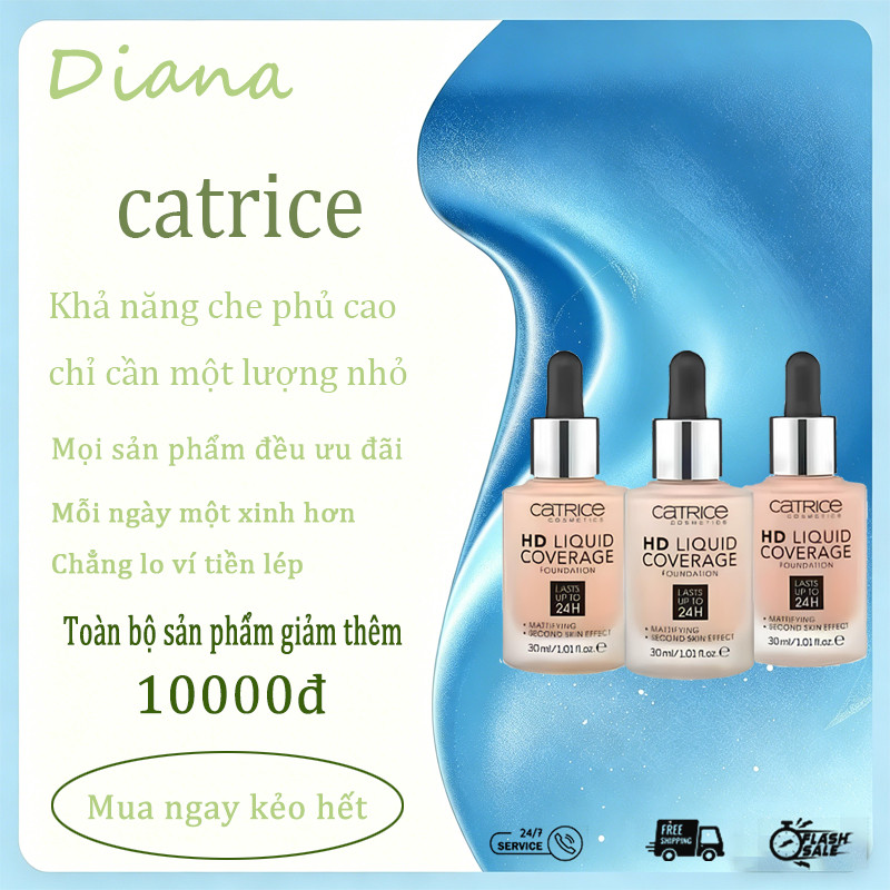 Catrice True Skin Concealer - Chứa HA + Niacinamide, Che Phủ Tốt, Lên Da Tự Nhiên, 30ml