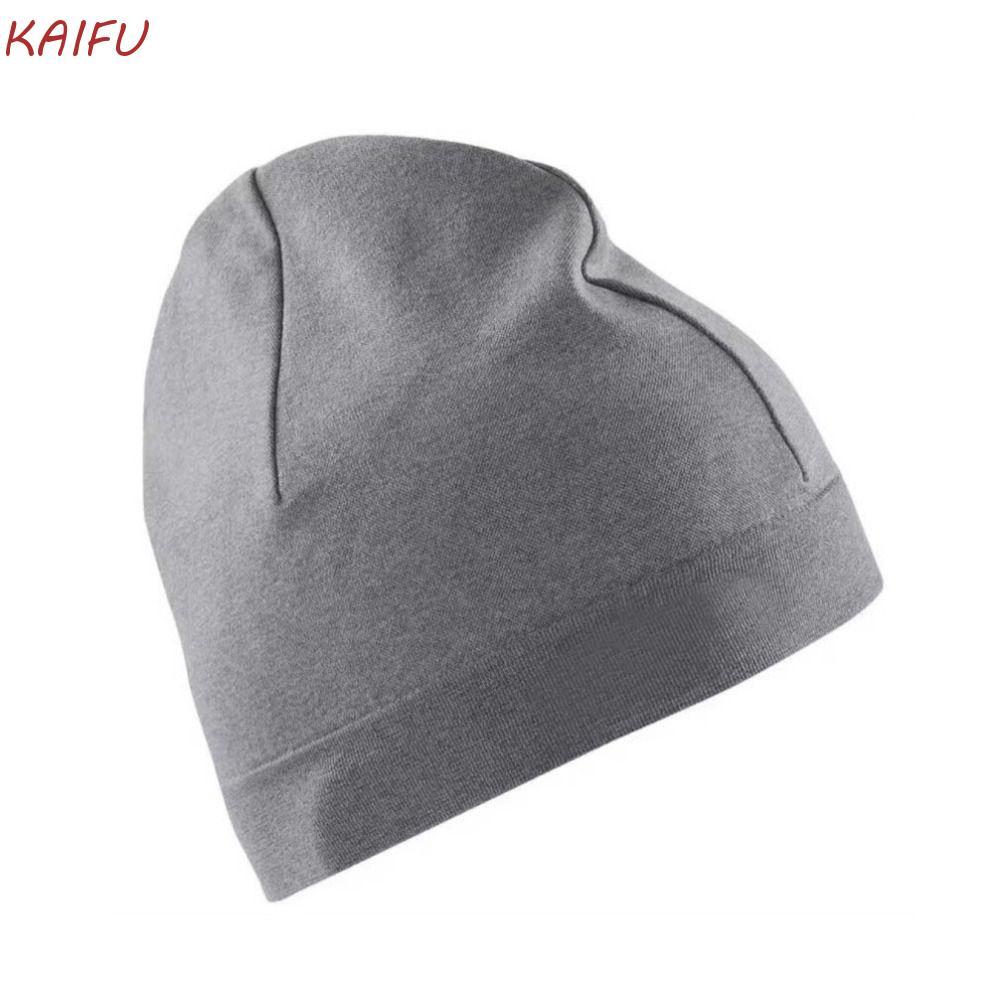 KAIFU Sport Cap Running Winter, Mũ chạy bộ mùa đông chống gió, Mũ chạy bộ mùa đông màu trơn thoải má