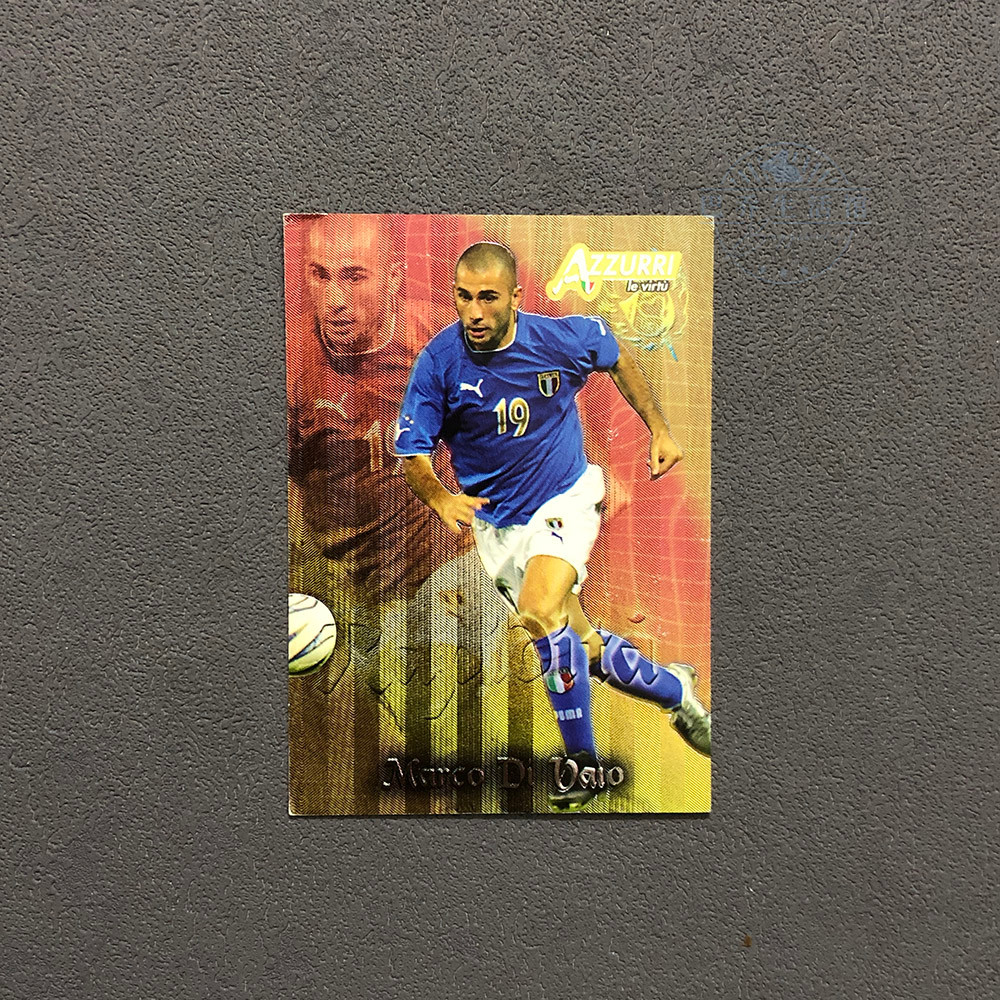 64 Panini Panini Panini 2004 Đội Ý AZZURRI Thẻ Ngôi Sao Chính Thức