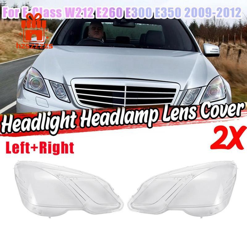 Bên Phải Cho - E Class W212 2009-2012 E300 E350 E500 E63 Vỏ Ống Kính Đèn Pha Đầu Vỏ Bóng