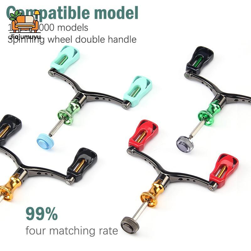 Jiajumuyuzk Horton Spinning Reel Dual Swing Arm CNC Metal Swing Arm cho 1000-4000 Fishing Reel TH