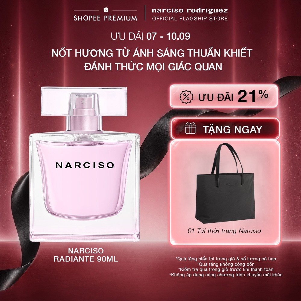 Nước Hoa nữ Narciso Rodriguez Narciso Eau De Parfum Radiante 90ml