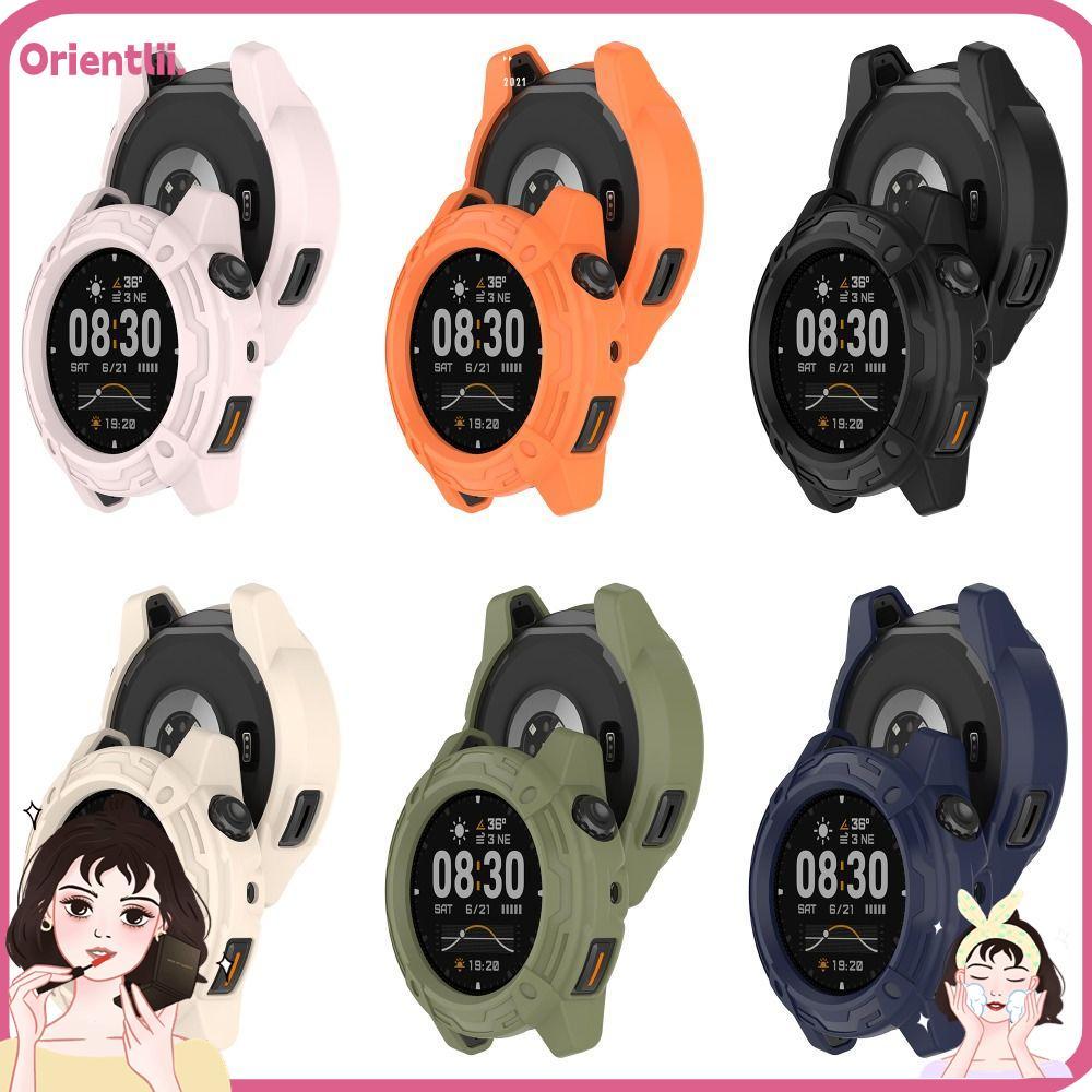 Bảo vệ ORIENTTK, Bảo vệ màn hình mềm chống trầy xước, Ốp lưng khung rỗng TPU cho phụ kiện đồng hồ th