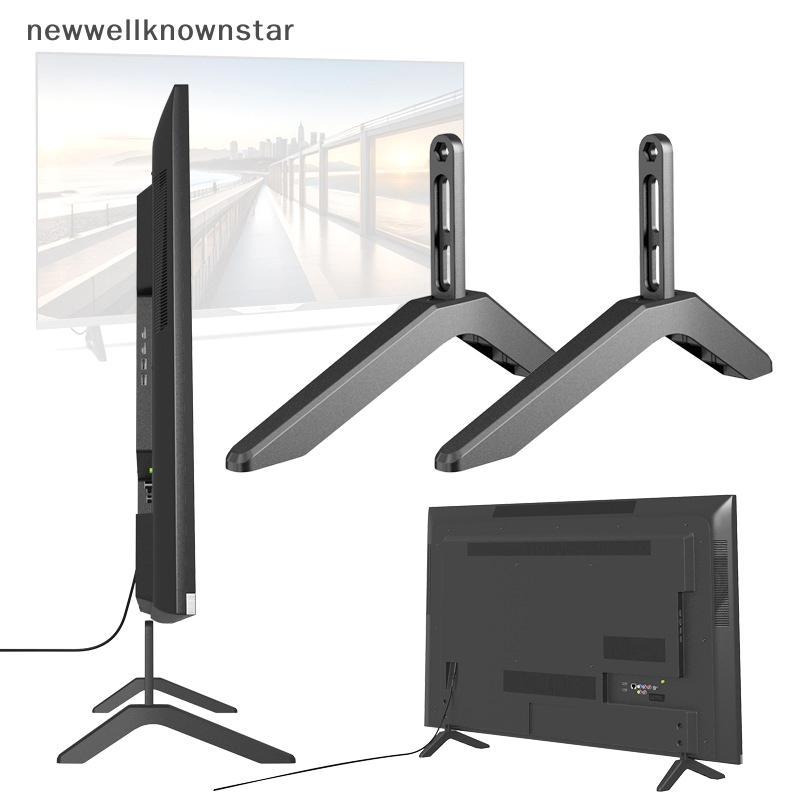 Newwellknownstar Universal TV Stand Base Table Top TV Legs Cho Vizio Samsung LG TCL Hisense Tivi Có 