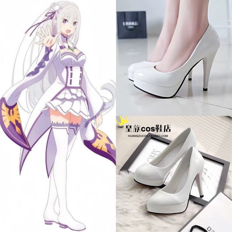 Giày Amelia cos Re Zero-Starting Life in Another World Amelia Anime cosplay