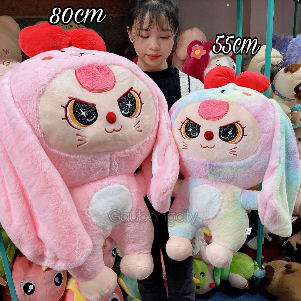 Baby Three Bé Ba Hot trend Thú Nhồi Bông Thỏ Baby Three Cao Cấp  Gấu Bông City HN