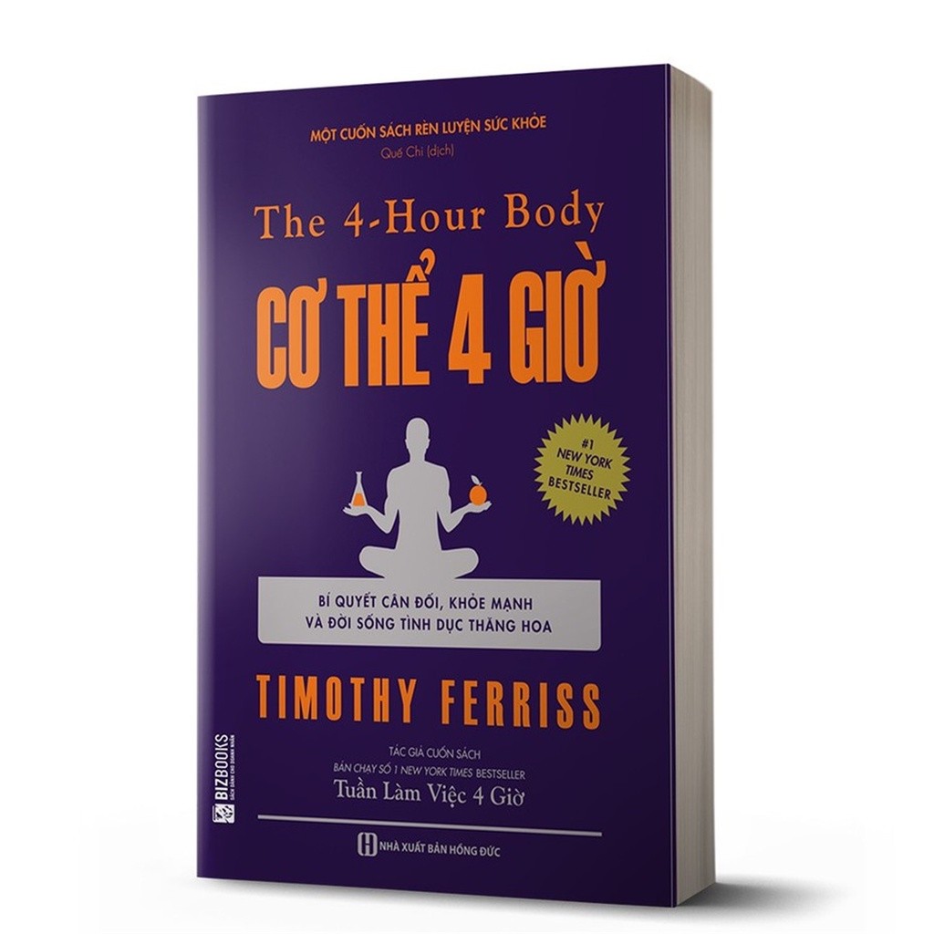 Sách  - Cơ Thể 4 Giờ - 1 BEST SELLER [Tràng An Book-672]