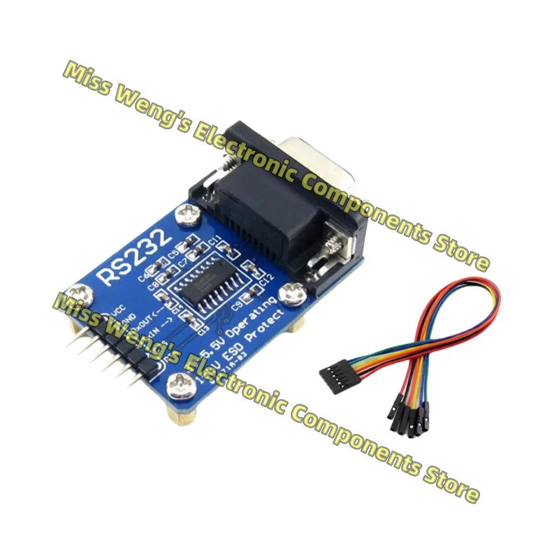 RS232 sang TTL RS232 sang UART mô-đun cổng nối tiếp SP3232 cáp nhấp nháy với bảng ESD, RS232