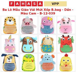 Ba Lô Mẫu Giáo Vải Mút Xốp B.bag - Bình Tây