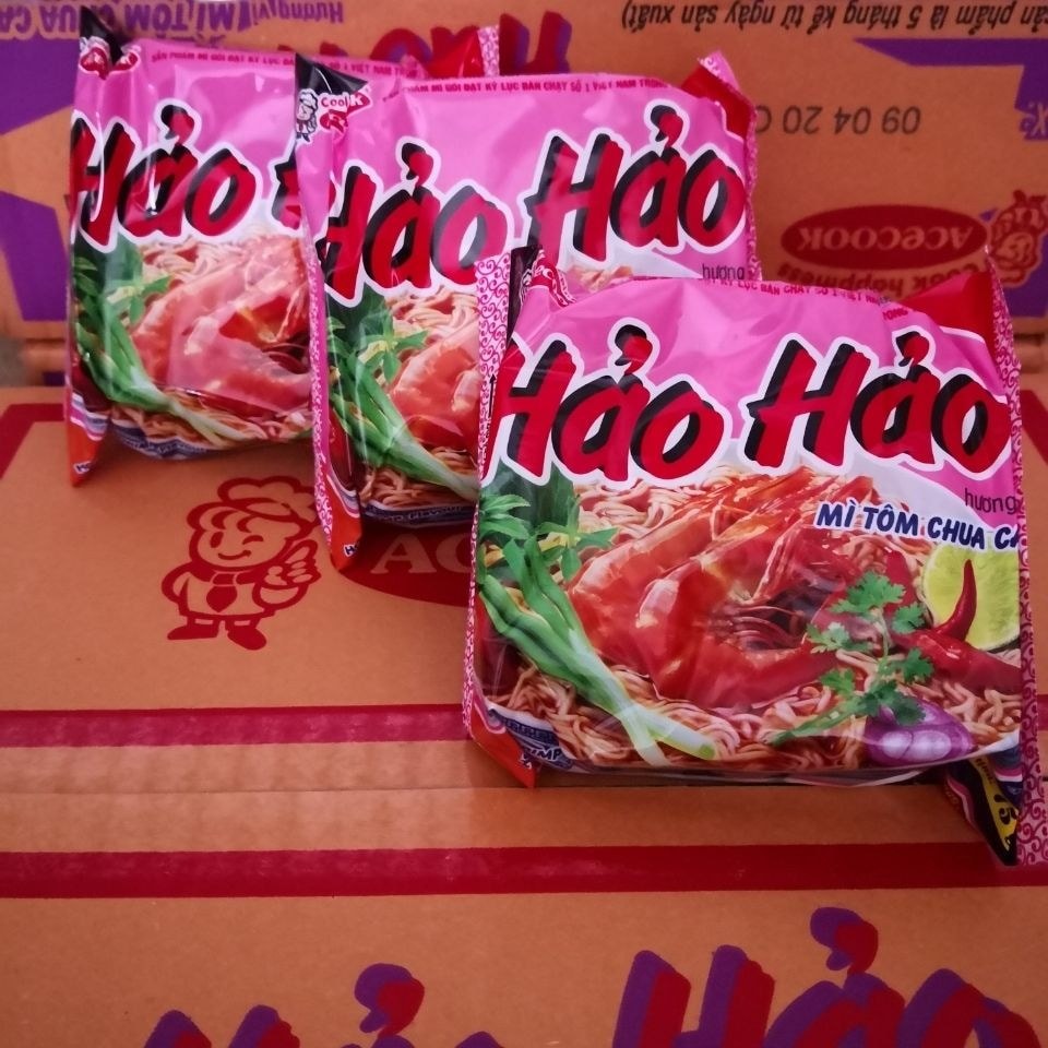 Nhập khẩu HaoHao HaoHao Mì tôm chua nóng Vị ngon Mì ăn liền Mì ăn liền Mì ăn liền Mì ăn liền lsh2606