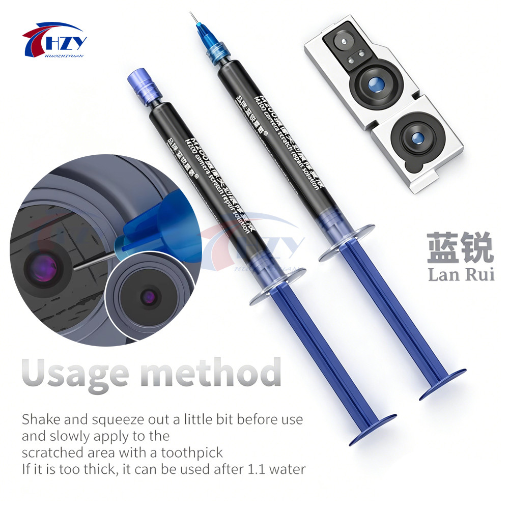 LANRUI M200 3ml Scratch Điện Thoại Camera Sửa Chữa Ống Kính Chất Lỏng Nhanh Khô Sửa Chữa Điểm Cho Đi