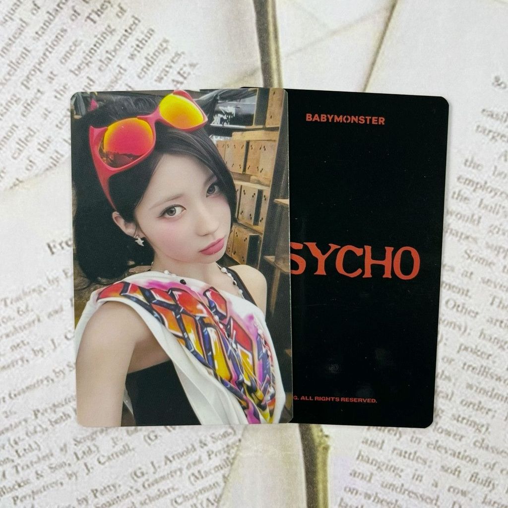 Photocard BABYMONSTER PSYCHO Asa chính hãng