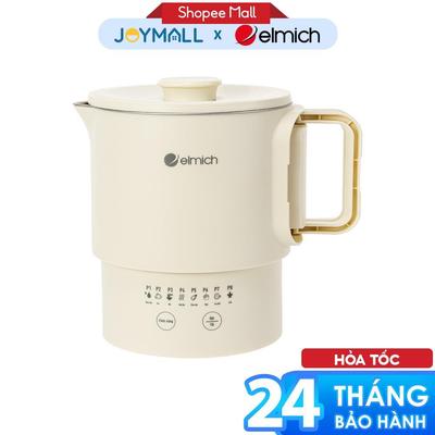 Nồi Lẩu Điện Mini Elmich MPE1393, Dung Tích 800ml, Lòng Nồi Inox 304 - Hàng Chính Hãng - JoyMal