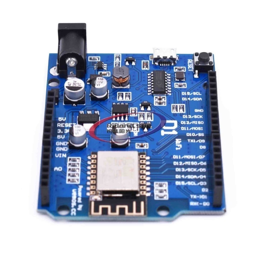 Bộ 1/5 bảng mạch Arduino ESP-12F 12E WeMos D1 WiFi UNO ESP8266 cho Arduino R3 IDE