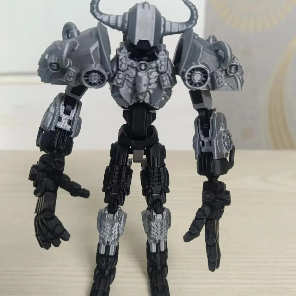 Dummy13 mecha bull di chuyển khớp con người 3d đồ chơi lắp ráp giáo dục in hình con người