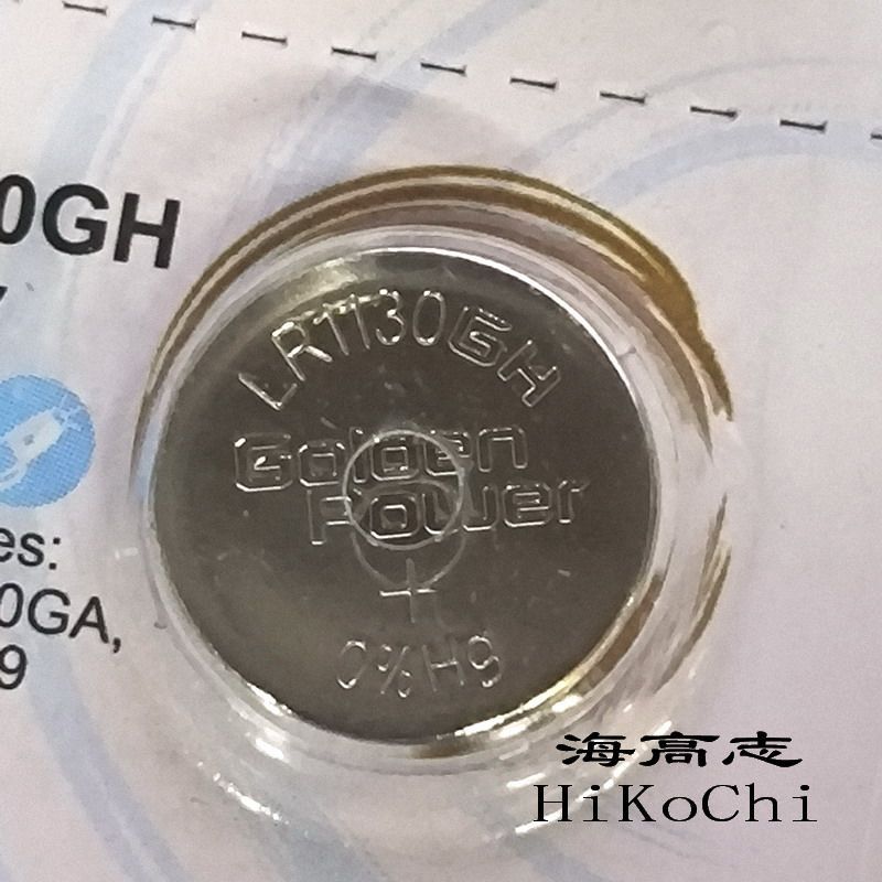 #2粒 Goldenpower LR1130GH LR54 189 V10GA 389 1.5V