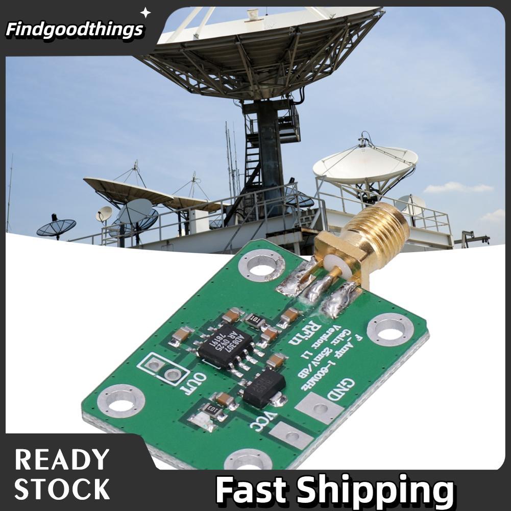 Findgoodthings 1‑600 MHz AD8307 Mô-đun dò RF Đồng hồ đo điện Thành phần phát hiện logarit PCB