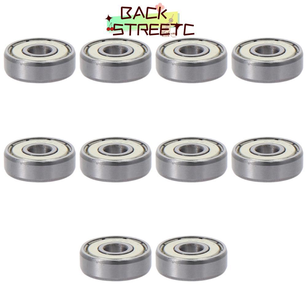 BACKSTRETC2 10 Vòng bi kín đôi, Vòng bi rãnh sâu bằng thép Chrome được bôi trơn sẵn, 626ZZ 6mm x 19m