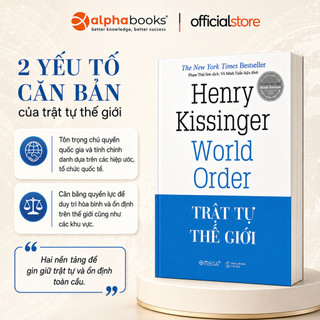 Sách - Trật Tự Thế Giới - Henry Kissinger (Tái Bản Mới Nhất) (Omega Plus)