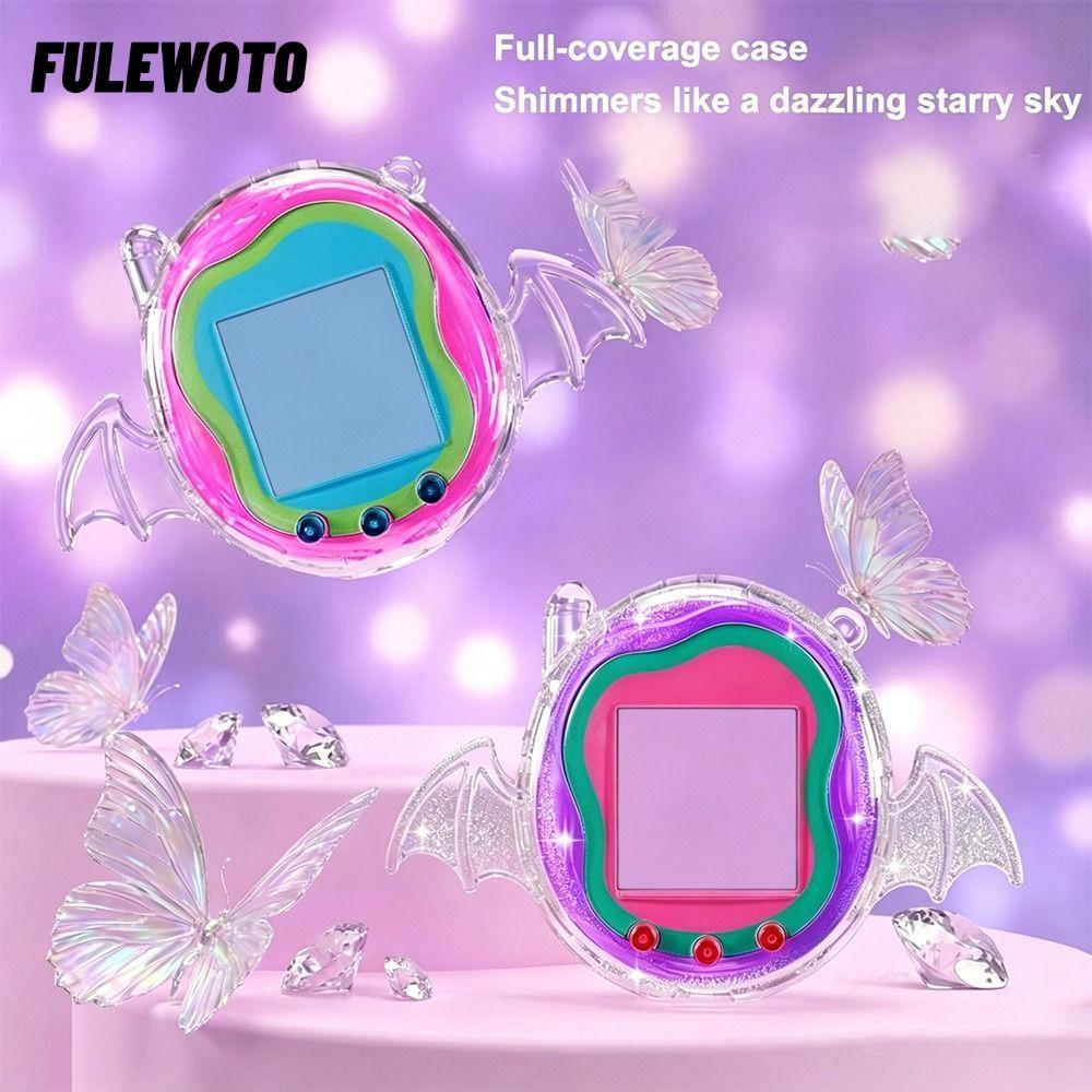 FILEWOTO Bảo vệ, Thiết kế viền mịn Vỏ trò chơi pha lê, Vỏ bảo vệ toàn thân PC chống trầy xước cho Ta