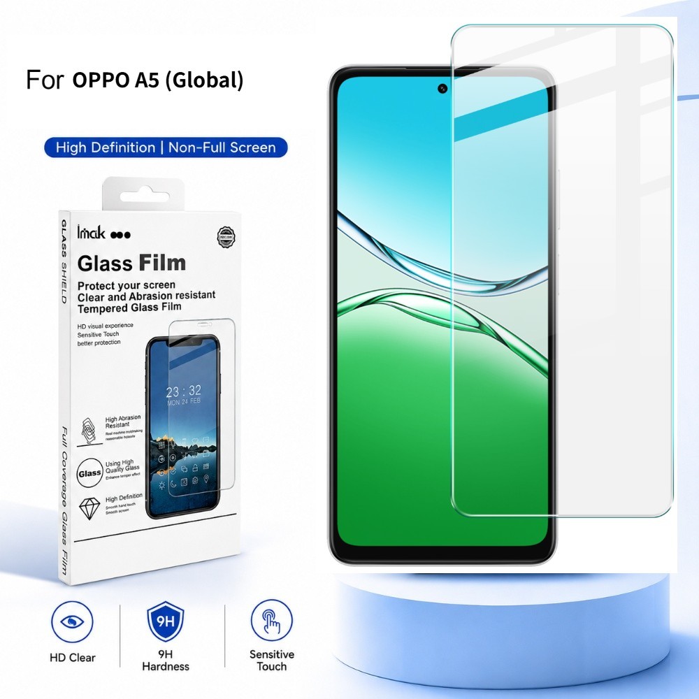 Kính Cường Lực Cho OPPO A5 A3 A3x A2x Pro Vitality Energy Global India 5G Phim Bảo Vệ HD Trong FM000