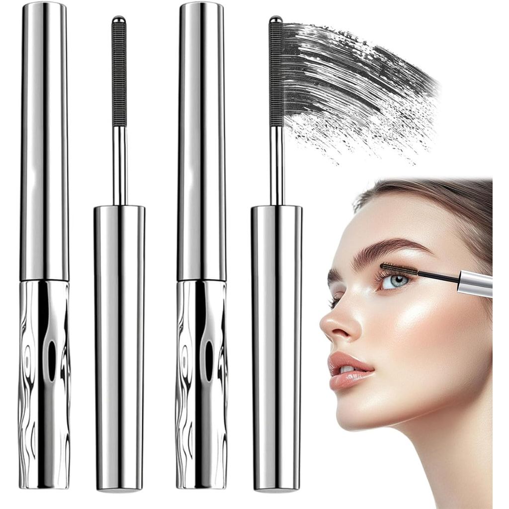 Mascara bàn chải kim loại, Mascara kim loại, Mascara uốn 6D, kim loại, chống va đập lâu trôi, bền ch