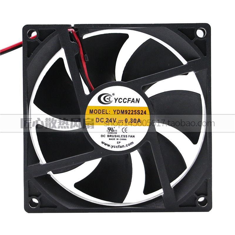 Quạt làm mát máy hàn biến tần YCCFAN YDH9225S24 24V 0.30 A 9.2CM 9225