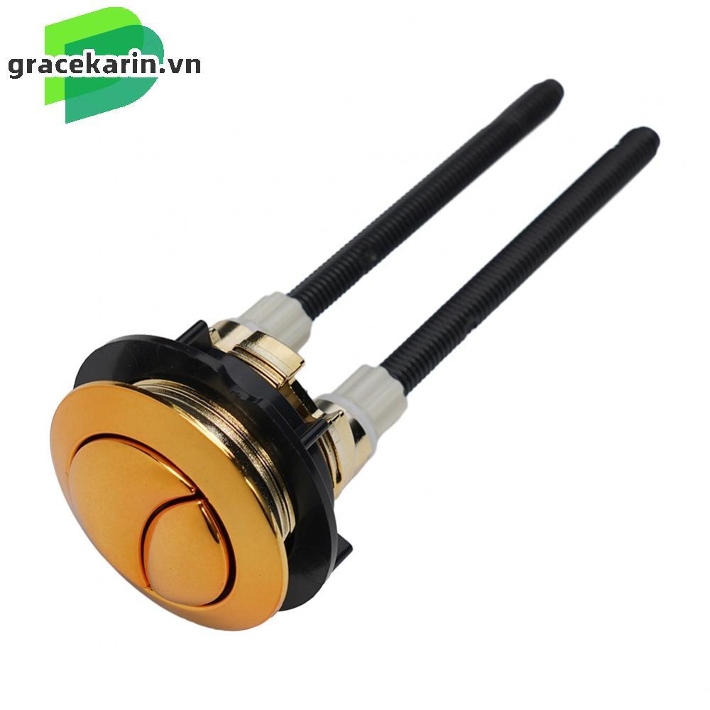 [GRCEKRIN-VN]Toilet Push Button Gold Toilet Push Button Stylish Design High-quality