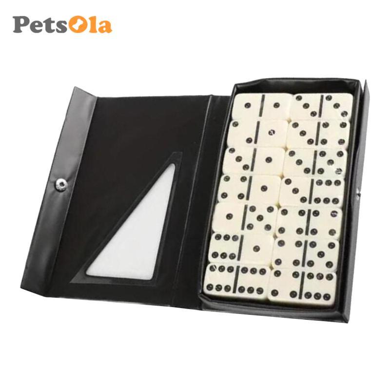 Double Six Domino Set Classic Board Game Đồ chơi truyền thống gia đình Vui nhộn và