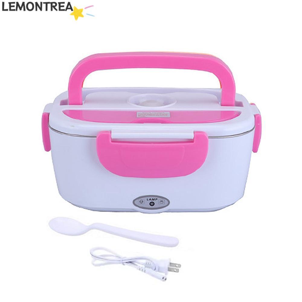Máy hâm nóng thực phẩm di động LEMONTREAL, Hộp cơm trưa điện 40W 1.5L, Hộp Bento sưởi ấm 110V thực t