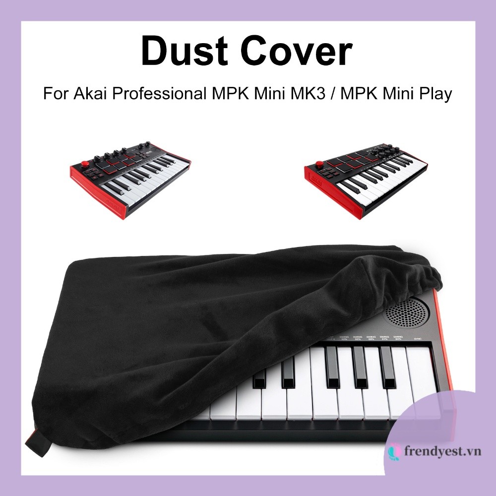 [frendyest.vn] Vỏ bảo vệ bụi bảo vệ có thể giặt được cho Akai Professional MPK Mini MK3 / MPK Mini P